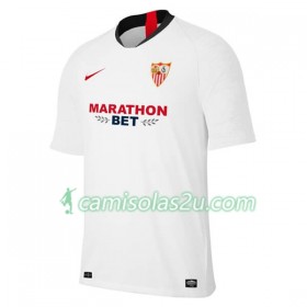 Camisolas de Futebol Sevilla Equipamento Principal 2019/20 Manga Curta